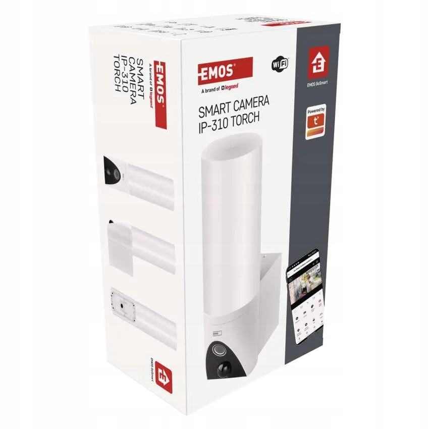 Emos H4064 GoSmart Kamera zewnętrzna obrotowa IP-310 Torch z WiFi i lampą