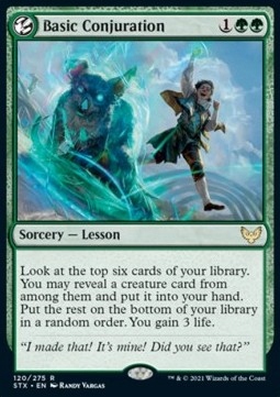 Basic Conjuration Strixhaven