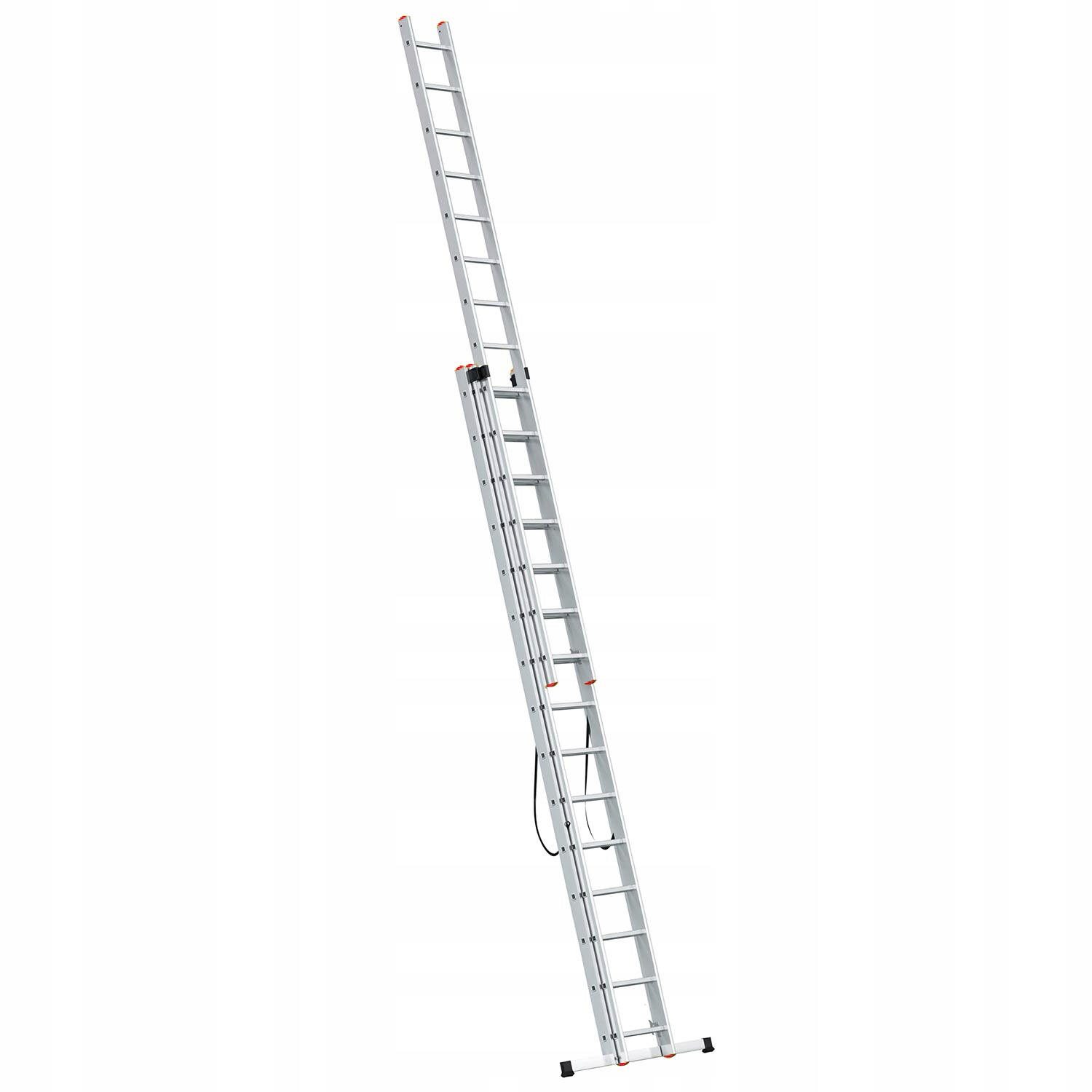 Drabina aluminiowa wielofunkcyjna 3x16 HIGHER na schody PRO + GRATIS — 19