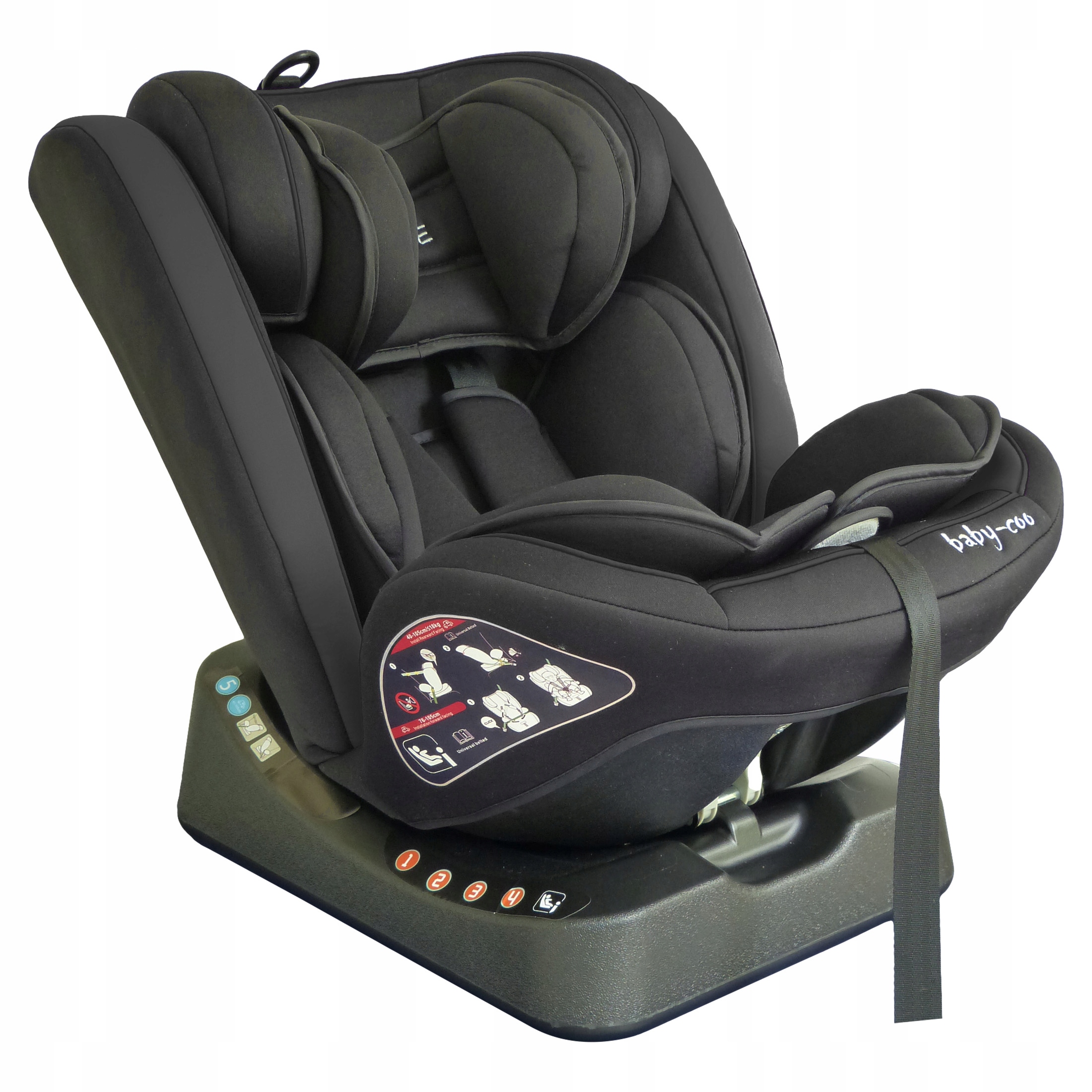 fotelik ALPINE.ltd.samochodowy 40-150cm.