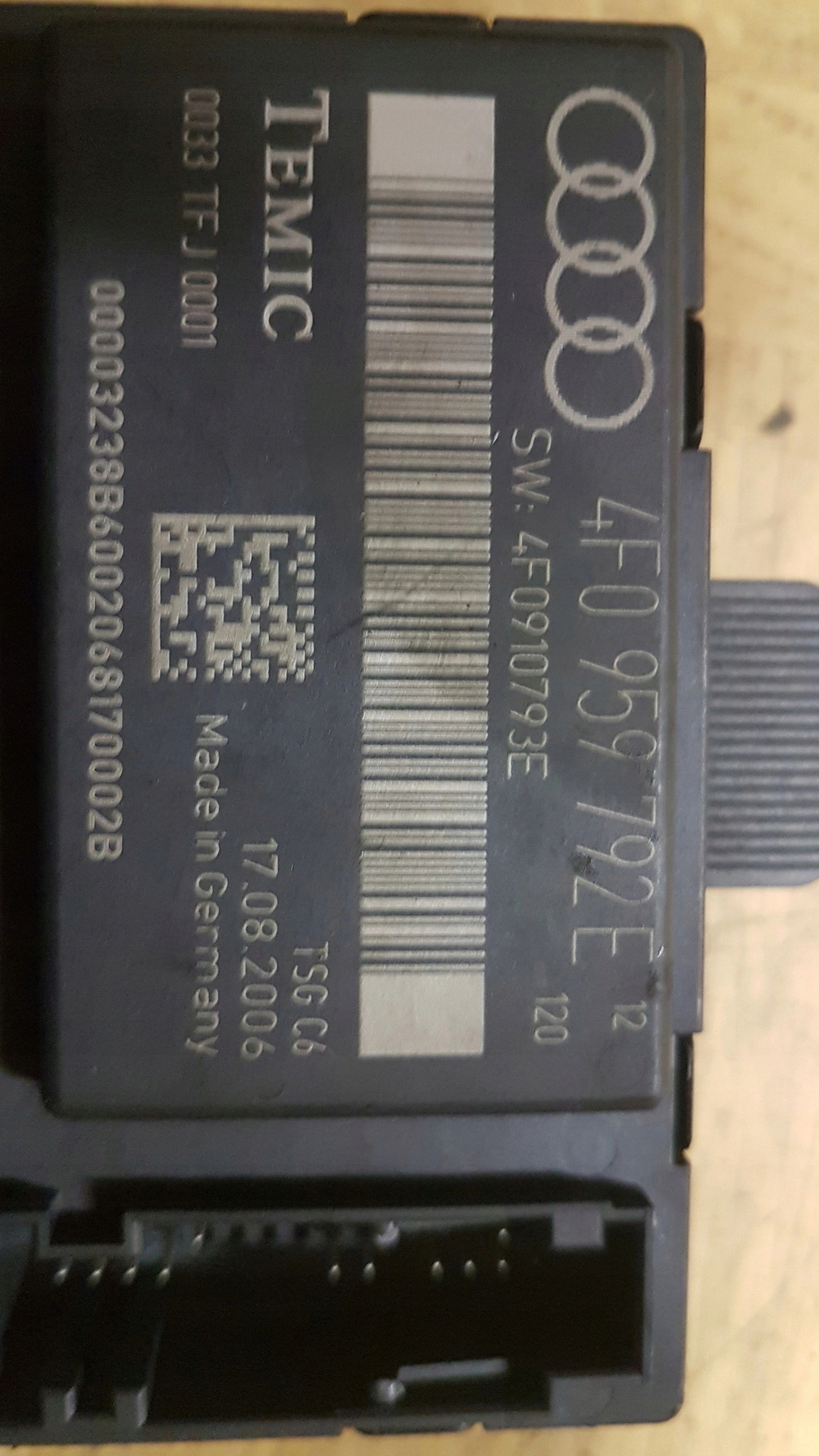 AUDI A6 C6 module door right front 4F0959792E
