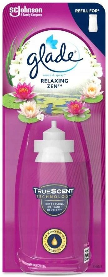 GLADE SENSE&SPRAY RELAXING ZEN WKŁAD 18ml - ZAPACH SPOKOJU