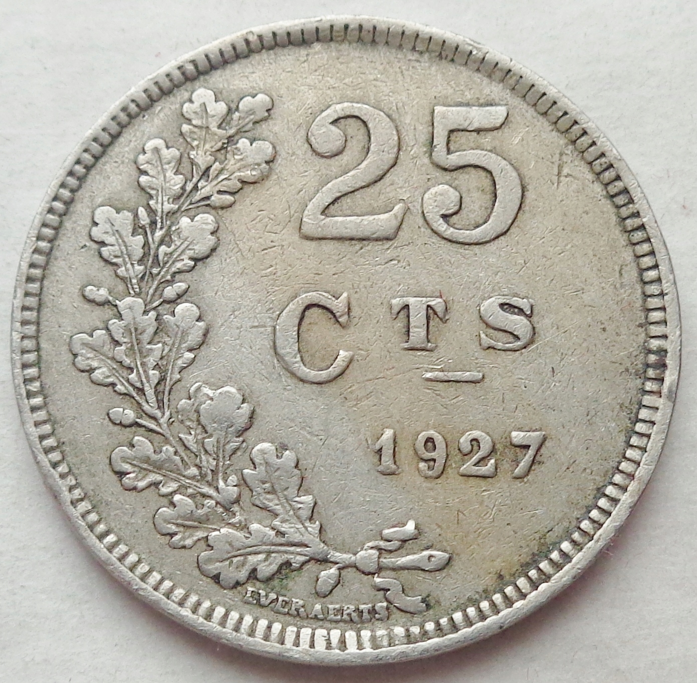 LUKSEMBURG - 25 Centimes - 1927