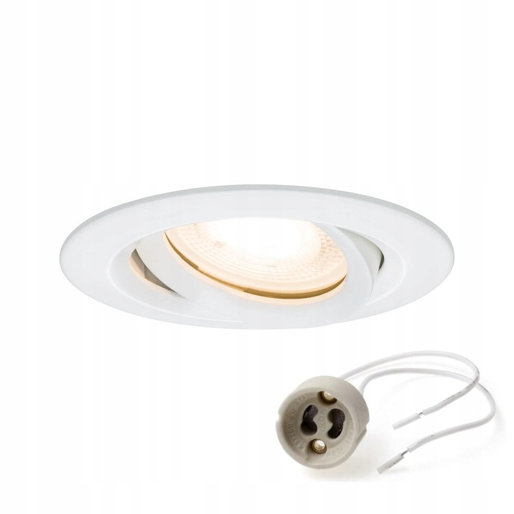 

Zewnętrzne oczko ruchome Led Lagos białe IP65