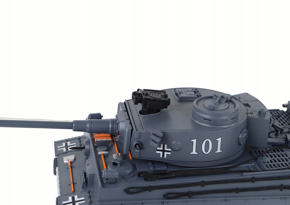 Czołg RC Zdalnie Sterowany Pojazd Wojskowy 1:18 Tiger 101 Pilot Kod producenta 16272