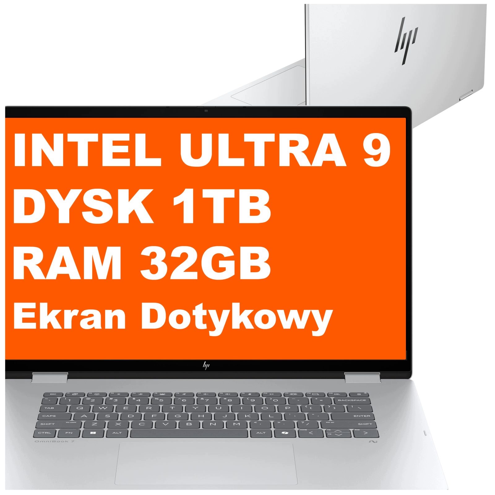 Notebook Hp OmniBook 7 Flip 2v1 16-au Ultra 9 32GB 1TB Intel Arc 140V Win 11