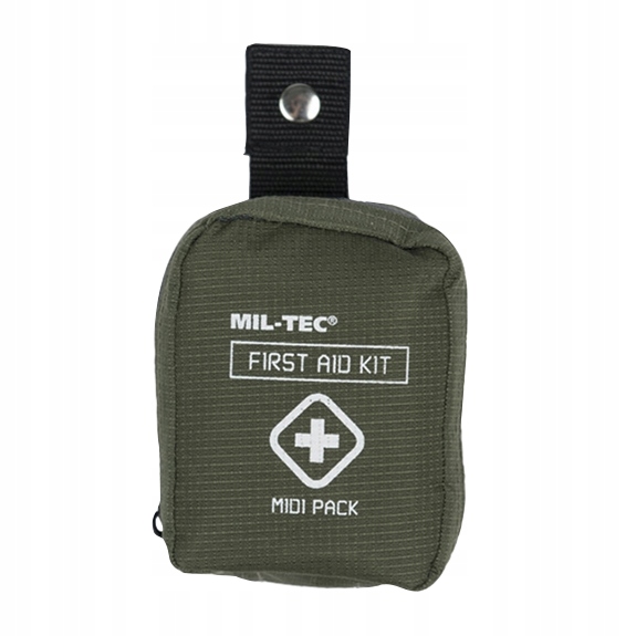 Apteczka Pierwszej Pomocy z wyposażeniem Mil-Tec First Aid Pack Midi Olive