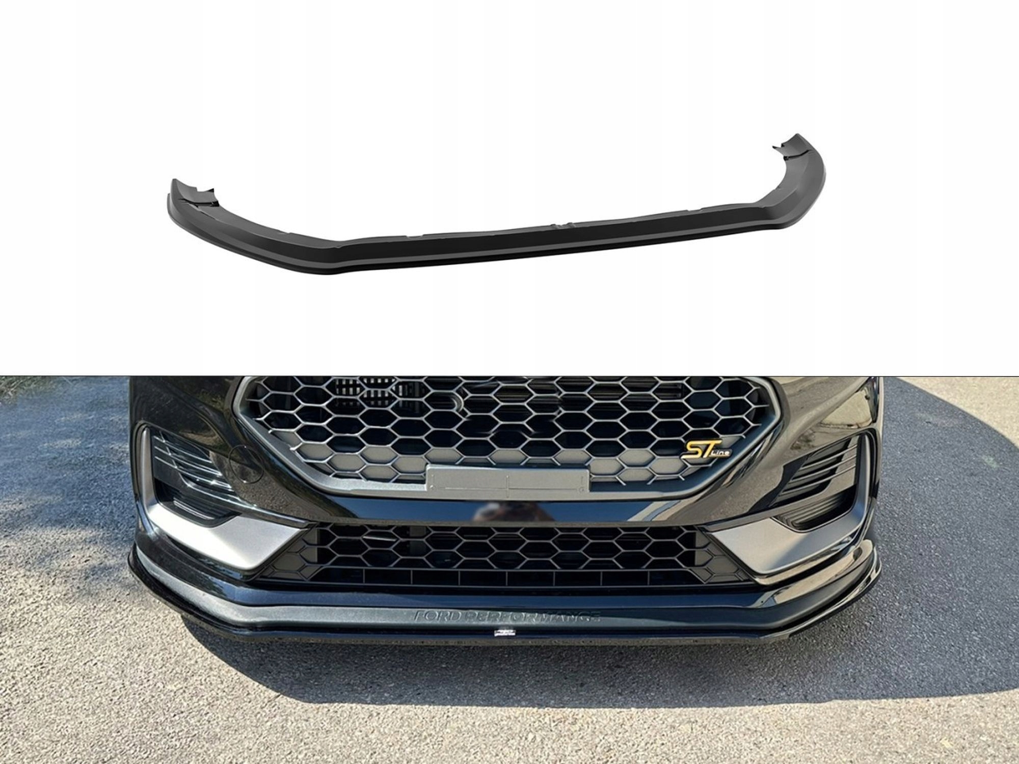 Nástavec předního nárazníku hokejový difuzér pro Ford Fiesta VIII 2022-2023 Hb