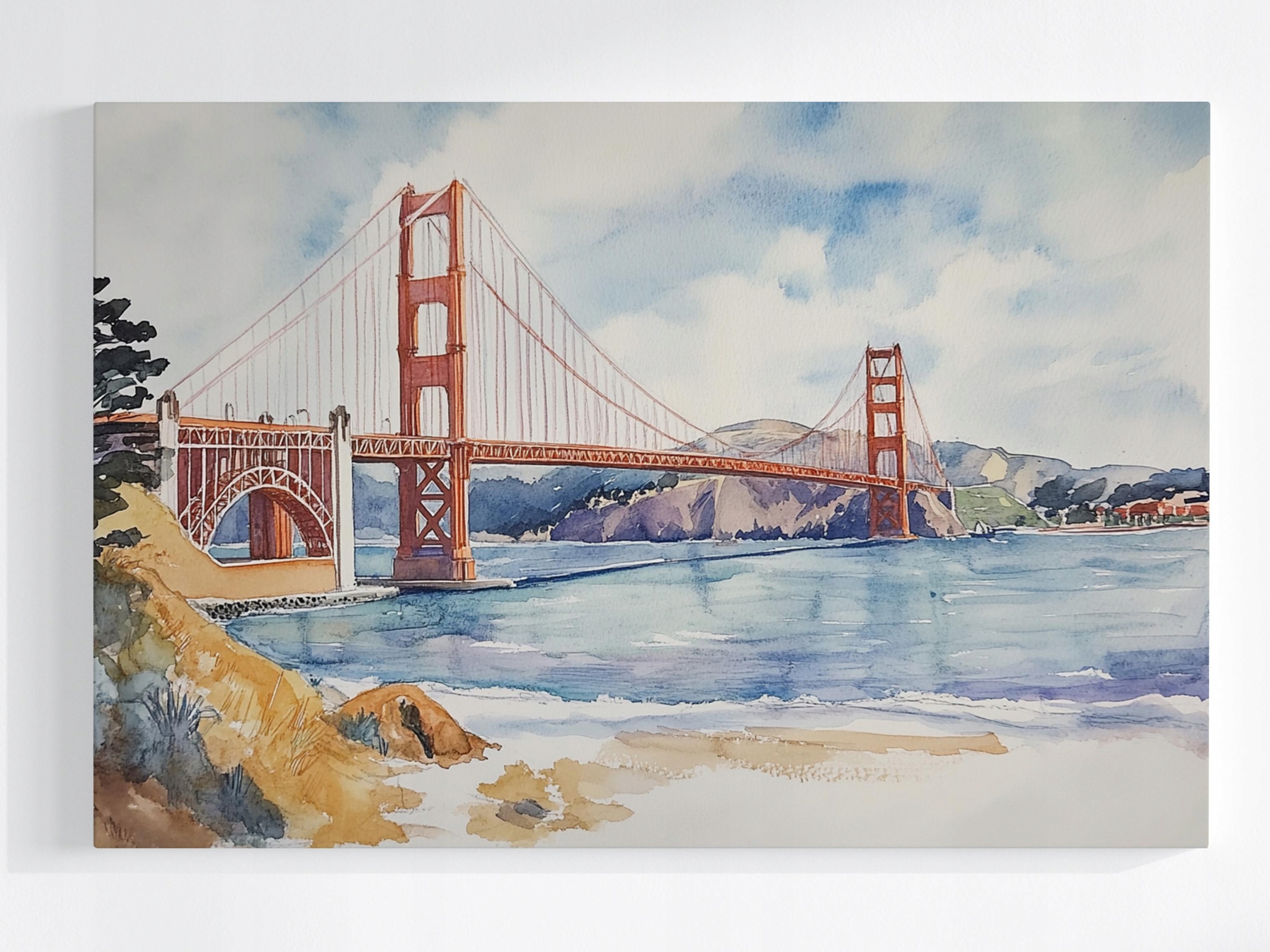 Obraz Na Plátně Canvas Most Golden Gate San Francisco Kalifornie 120x80