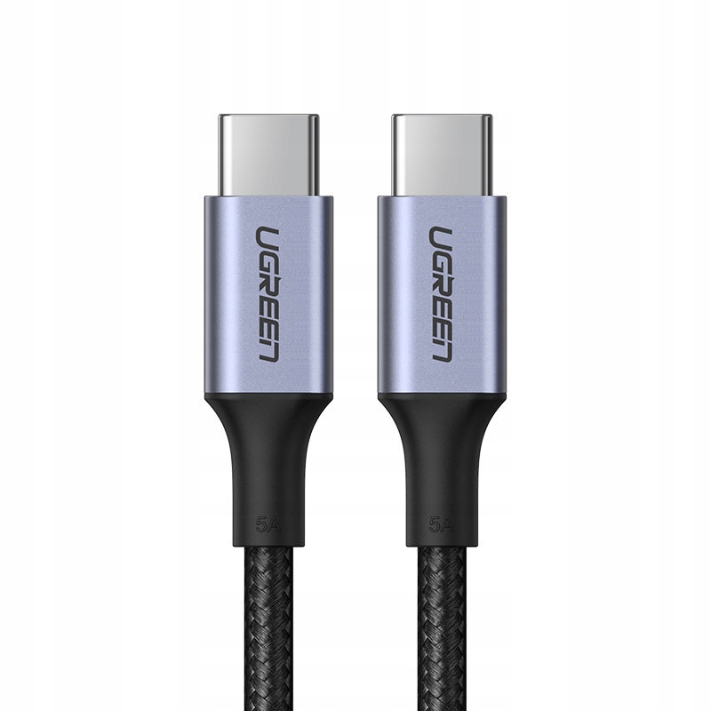 UGREEN KABEL PRZEWÓD USB-C - USB-C PD 100W QC 5A MOCNY DŁUGI 3M
