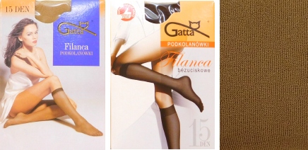 

Gatta Filanca 15den podkolanówki beige 2pary
