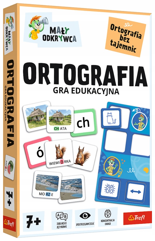 Mały odkrywca Ortografia Trefl