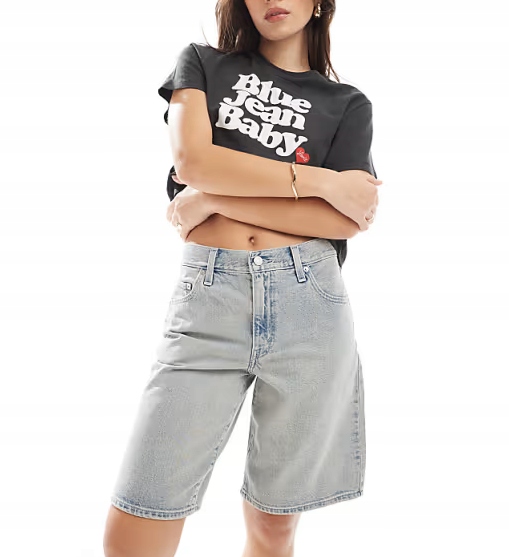 Levi's Baggy Dad Džínové kalhoty v barvě Stone Wash 27