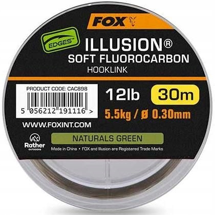 Fluorocarbon Fox Illusion Soft 30m 0,30mm 5.5kg
