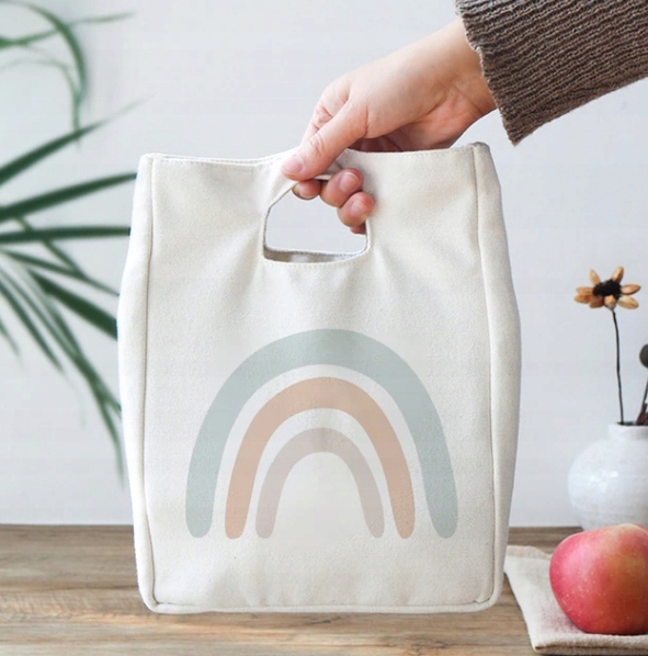 TERMICZNA TORBA TOREBKA NA LUNCH TĘCZA v8 Marka inny