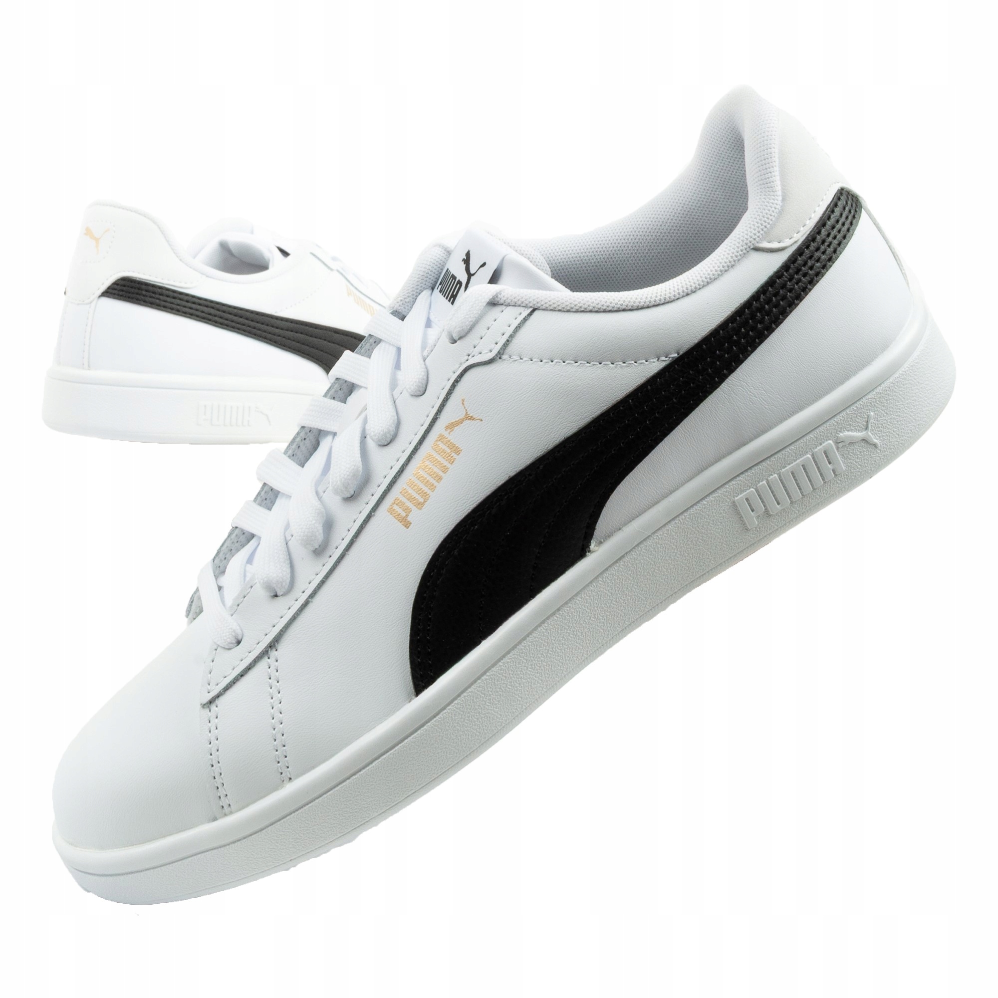 Pánské sportovní tenisky Puma Smash 3.0 vel. 46, kožené tenisky, bílé