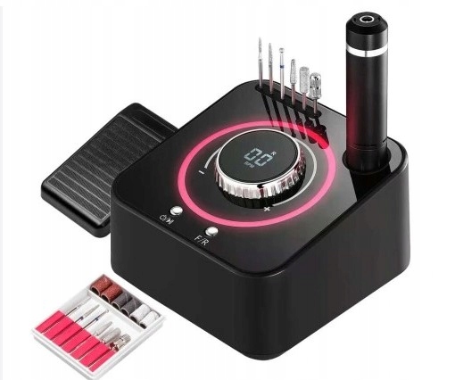 Profesjonalna Frezarka Do Paznokci Manicure Pedicure Mocna 80W