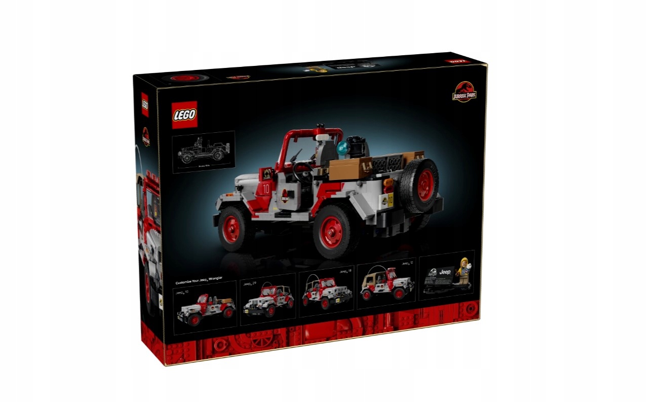 Stavebnice Lego 77984 Jeep Wrangler z Jurského parku