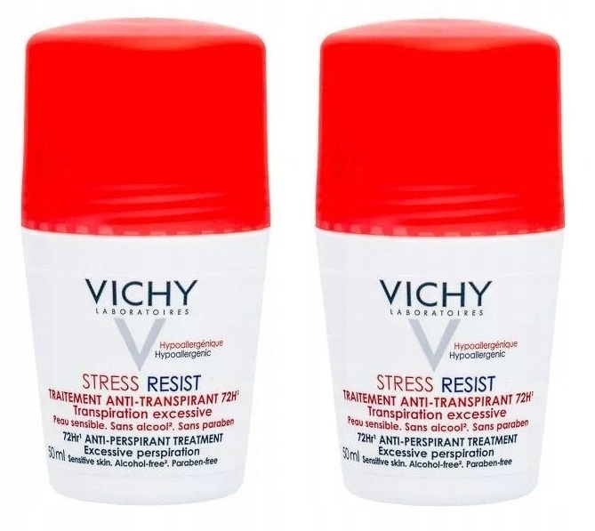 

2x Vichy Stress Resist antyperspirant roll-on 50ml