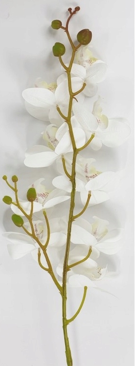 STORCZYK ORCHIDEA GAŁĄZKA 9 KWIATÓW 100cm GUMOWY Marka Madex