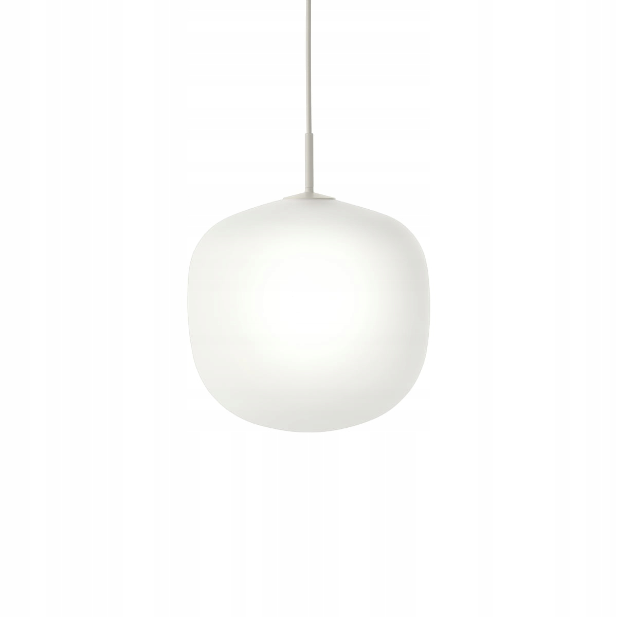 Muuto Rime Závesná lampa 37 cm sivá Opál