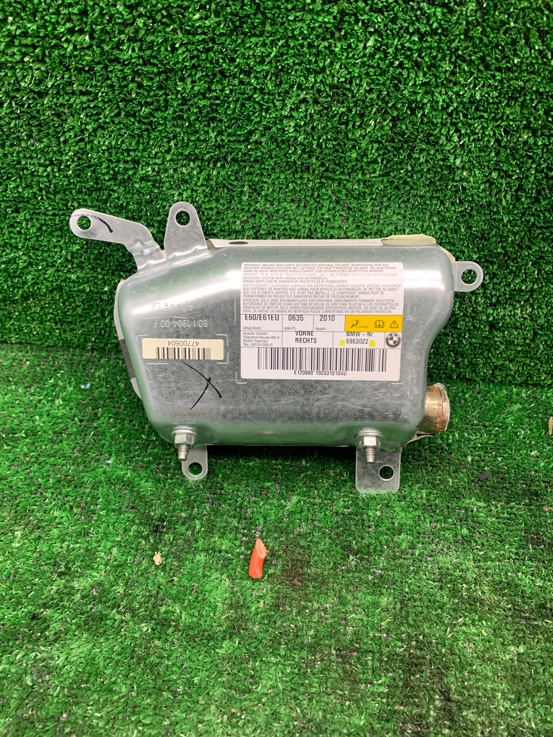 PODUSZKA AIRBAG DRZWI PRAWA PRZEDNIA PRAWY PRZÓD BMW E60 E61 OE 6963022
