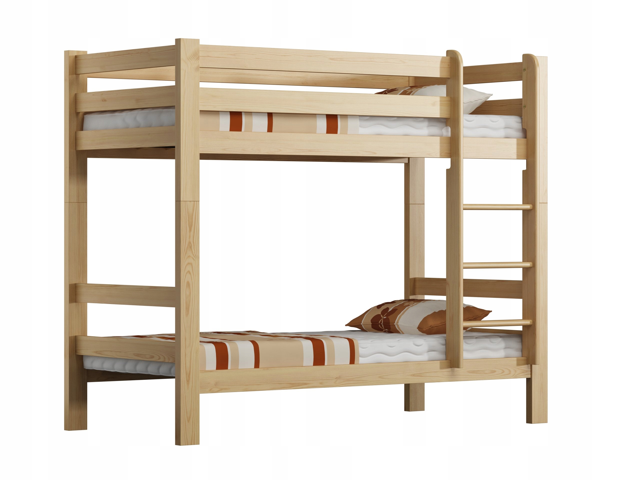 ŁÓŻKO drewniane 90x200 PIĘTROWE kolory MAGNAT Marka inna