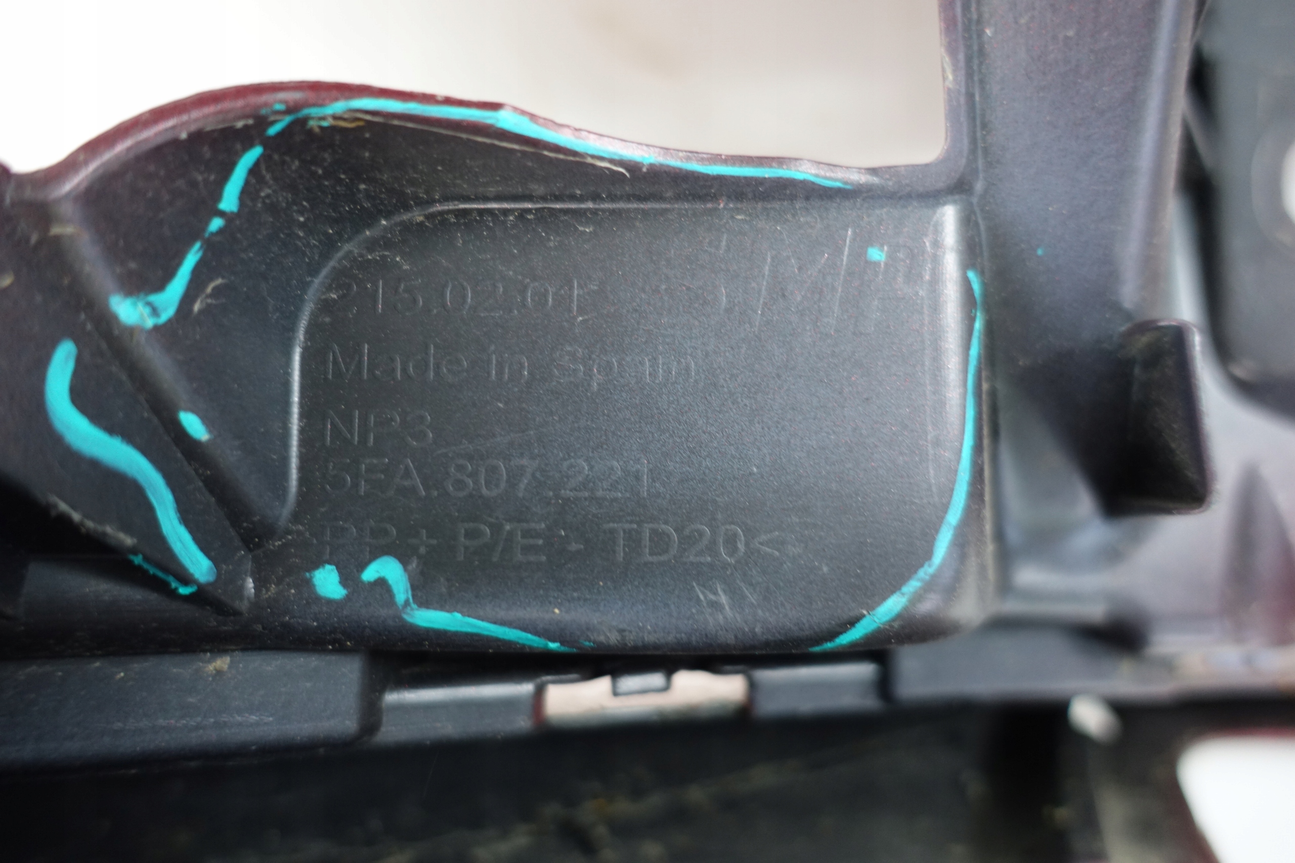 SEAT LEON 5FA IV 2019- bumper front front 5FA807221