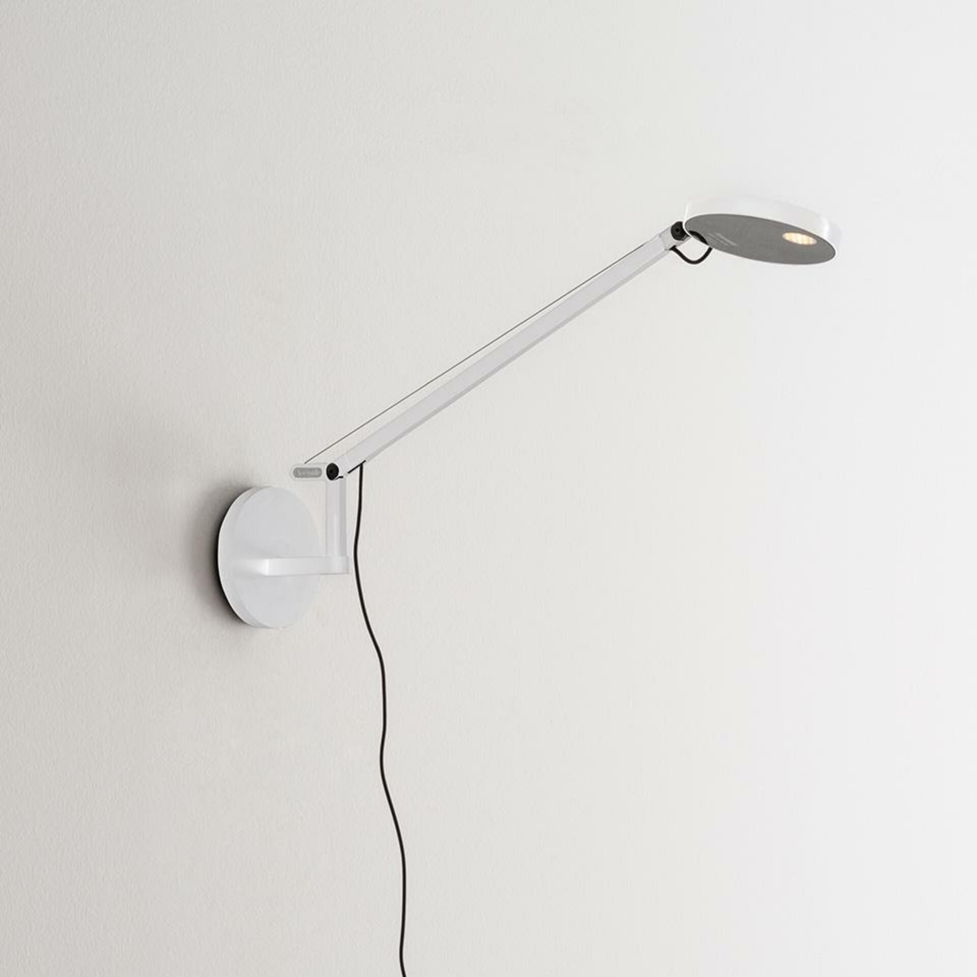 Artemide Demetra Micro nástenné svietidlo, biela, 6W Led, 2700K, Ra90