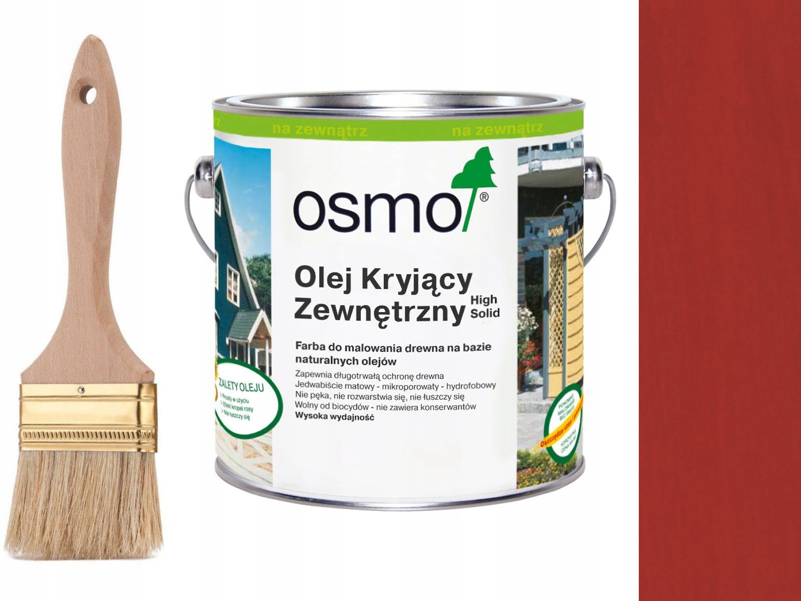 Osmo Krycí olej 2311 Karmínový Červený 750 ml