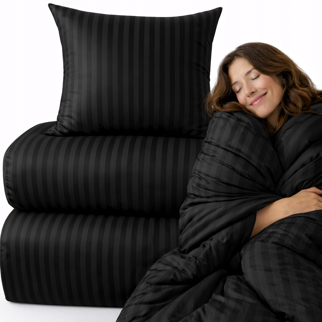 Povlečení 160x200 Saténový Komplet Hotelový Premium Komplet Damašek Barvy