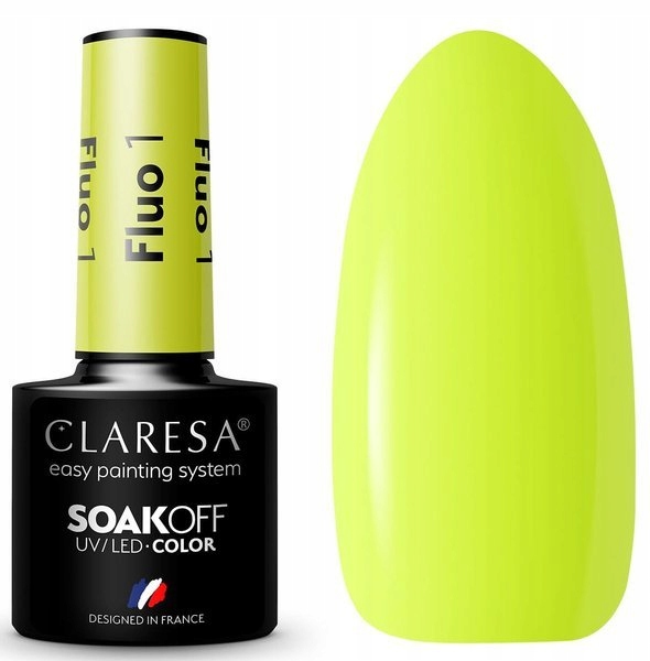 

Claresa Lakier Hybrydowy Fluo 01