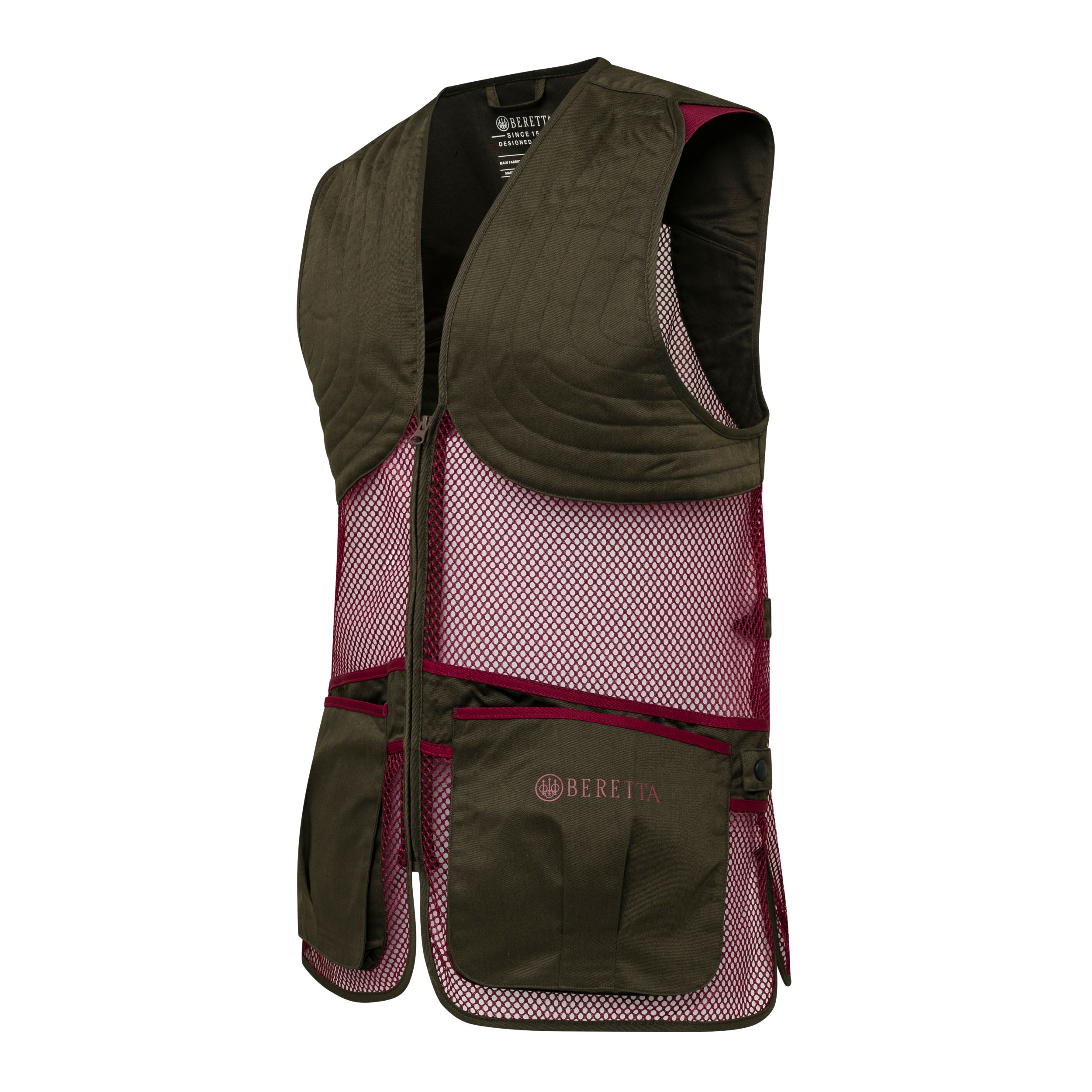 Kamizelka strzelecka Beretta Full Mesh Vest Cordovan Spirit & Bark S