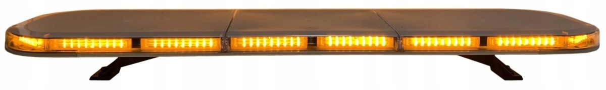 Led výstražný maják oranžový 120cm na střechu pro odtahovky a asistenční vozidla 9-32V