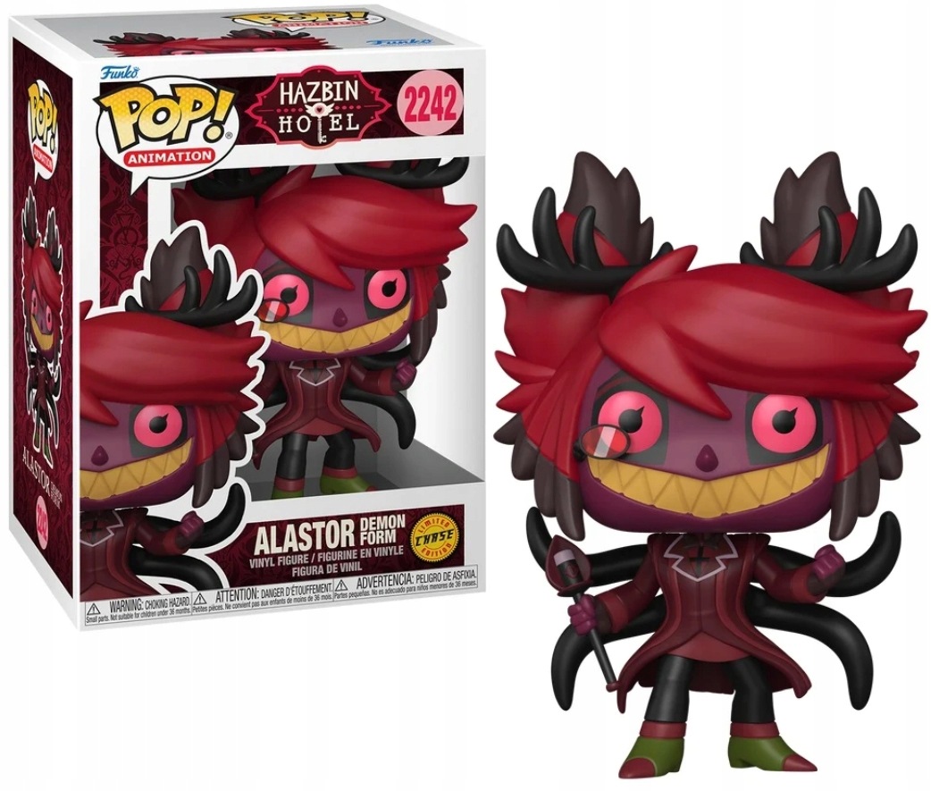 Funko Pop! Hazbin Hotel Animation 2242 Alastor Chase