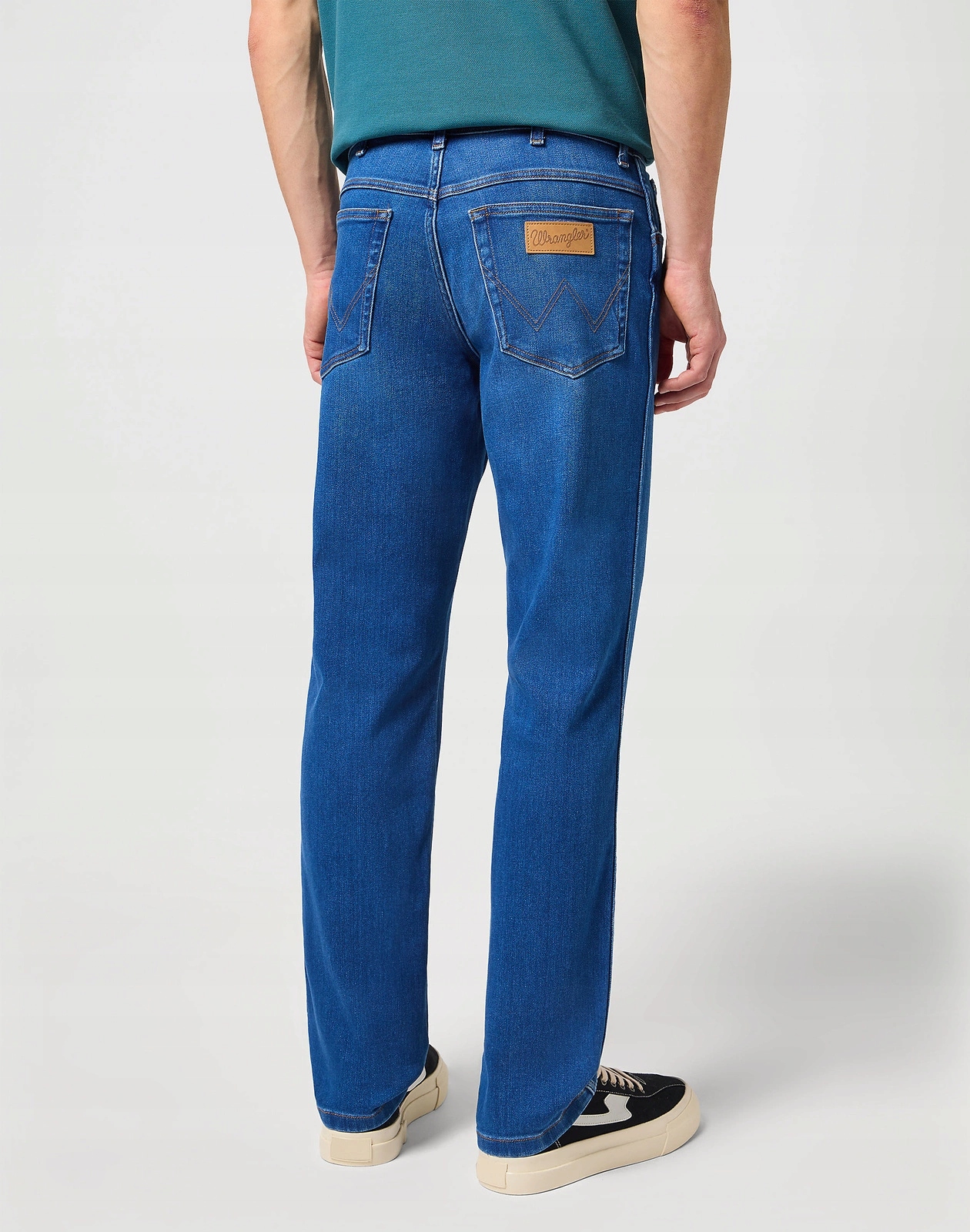 Męskie spodnie jeansowe proste Wrangler Texas Rustic 112352715 33/34