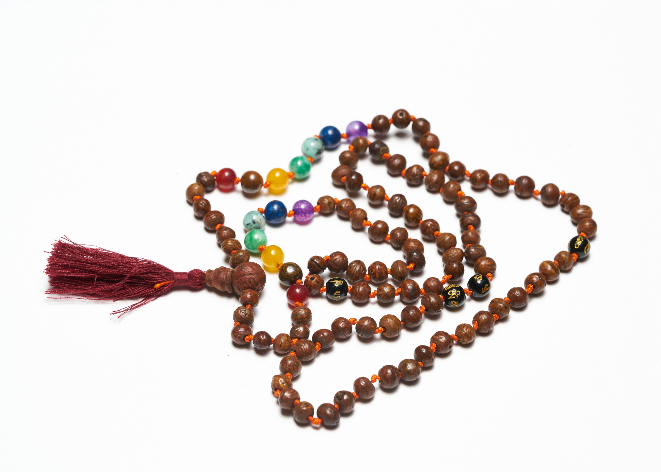 Buddhistická Mala Bodhi "s" Ø 0,7 cm