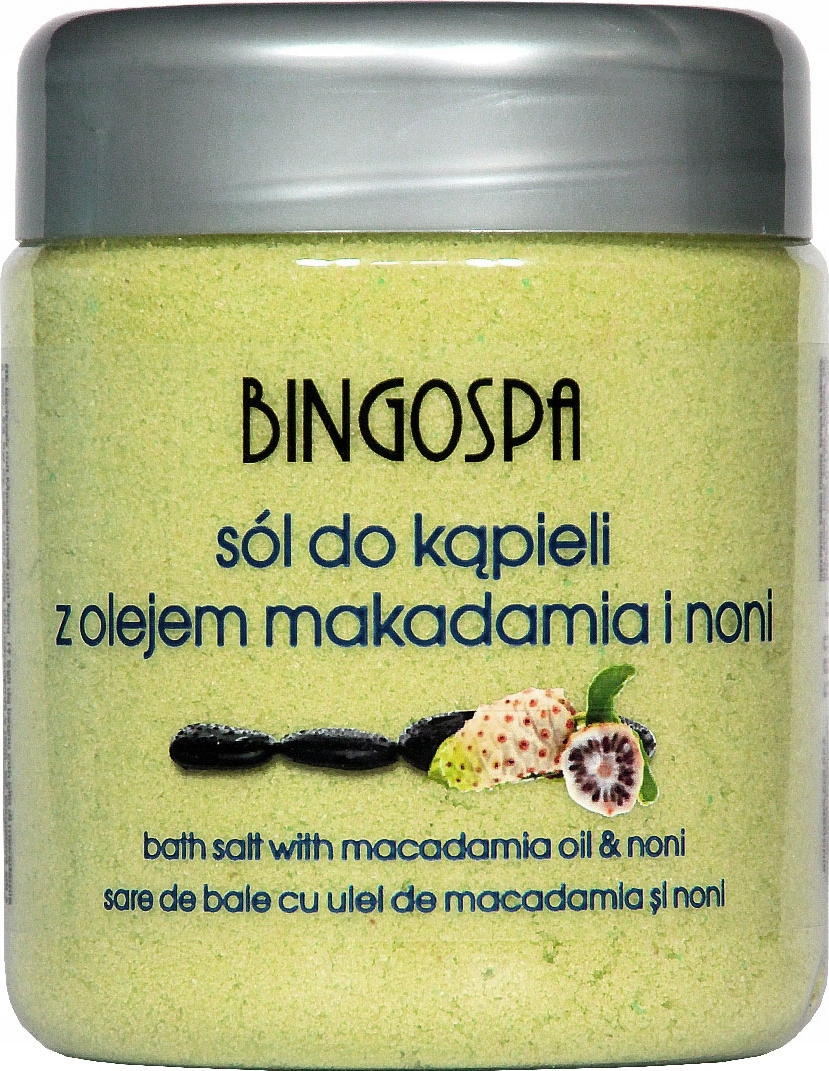 BINGOSPA Sól do kąpieli z makadamia i noni 580 g
