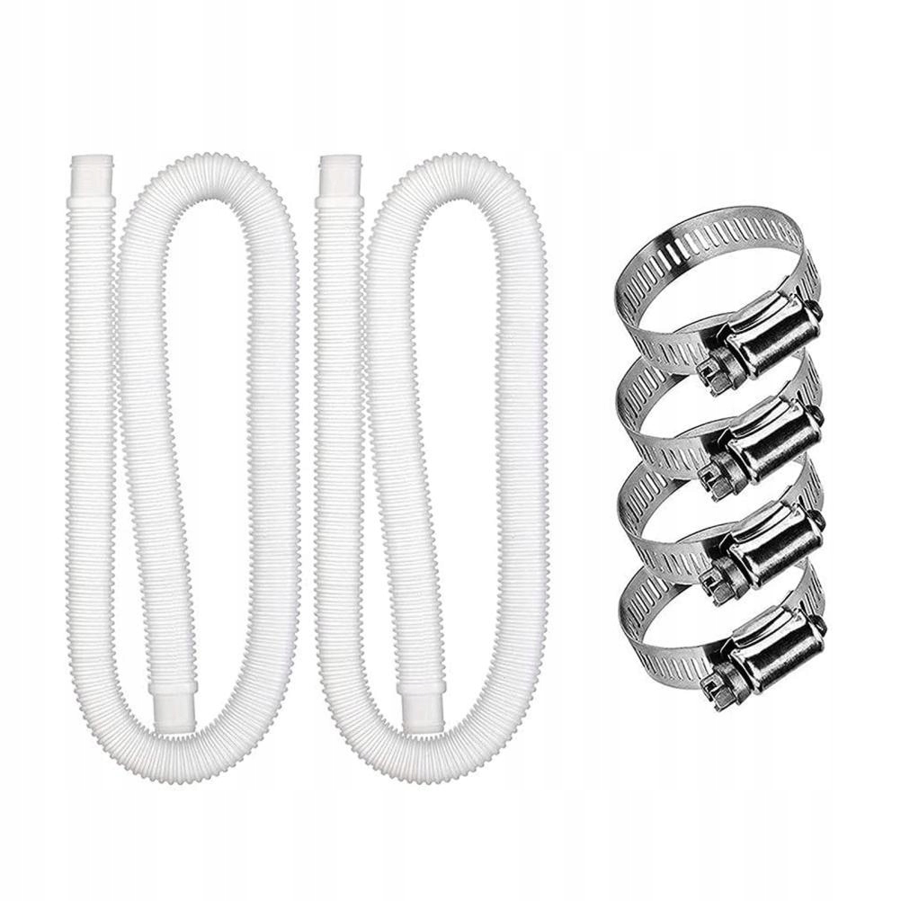 2xWĄŻ DO BASENU I POMPY BASENOWEJ MOCNY 1,5m32mm Producent bez marki