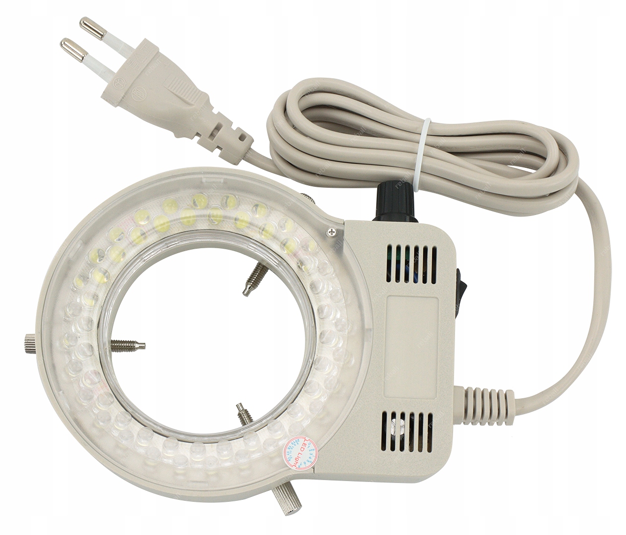 Regulovatelné Osvětlení Pro Mikroskop 56xLED 60 mm Světlá Kroužková Lampa