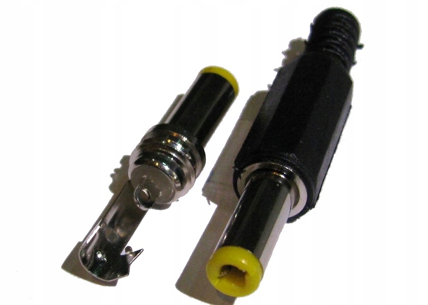 

Wtyk zasilający DC 1,7mm/4,75mm/10mm