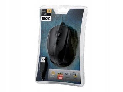 Ibox IMLAF005 Mysz I-box i005 Laserowa Przewodowa Usb Czarna