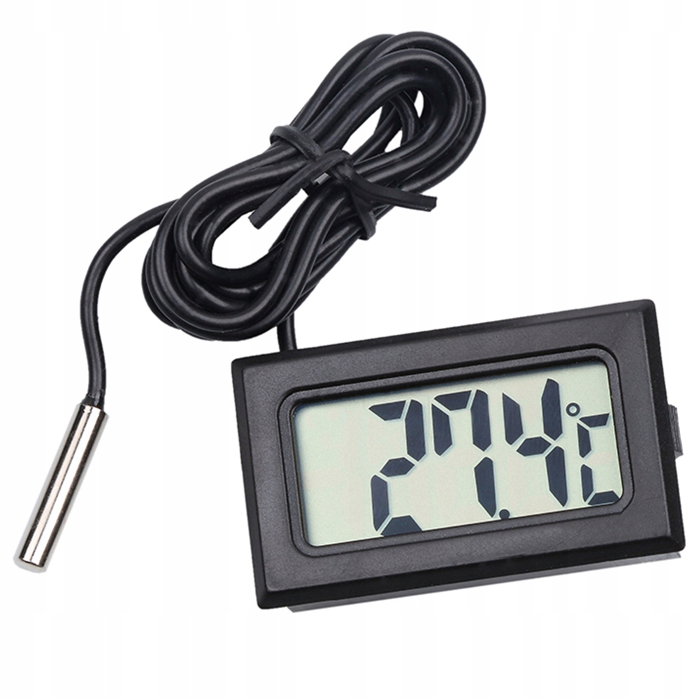 

Termometr Elektroniczny LCD Z Sondą Cyfrowy Pieca