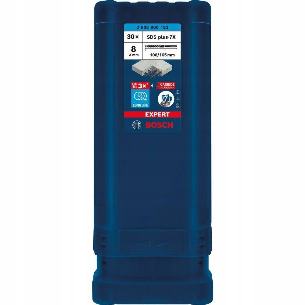 WIERTŁO UDAROWE SDSPLUS7X 8X100X165MM 30ST EXPERT