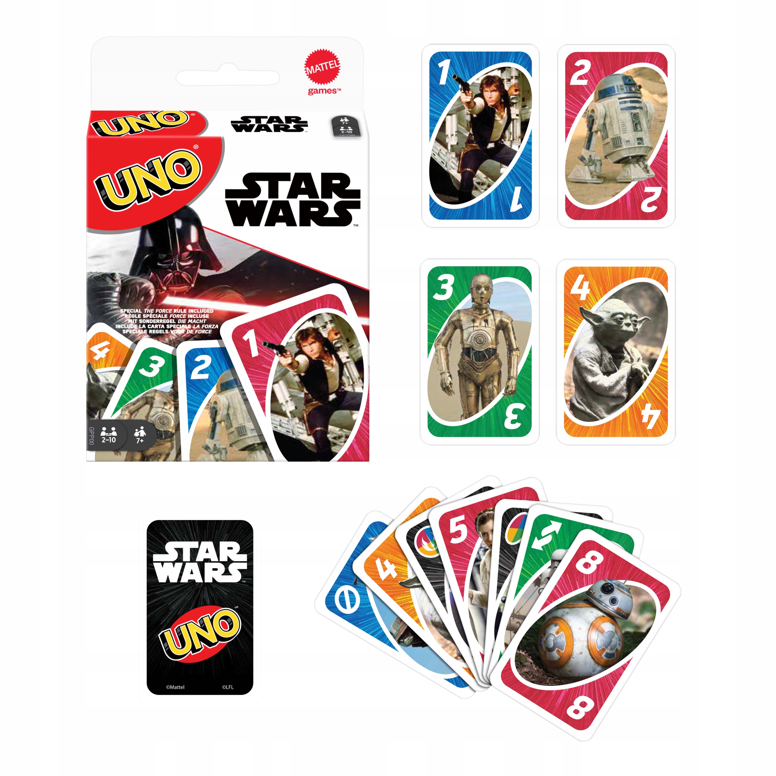 Uno Star Wars Mattel