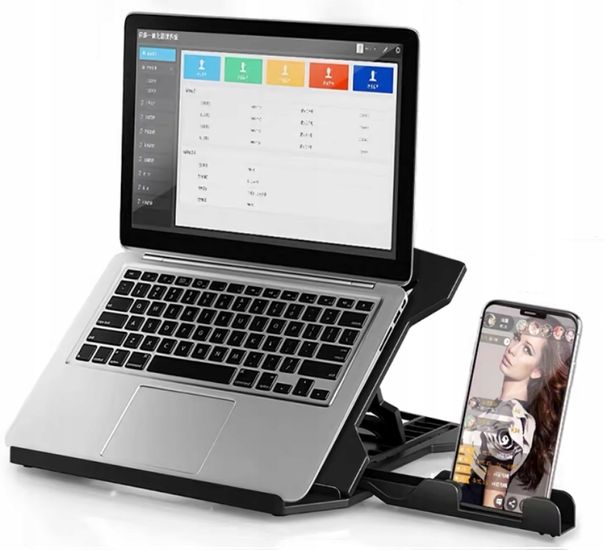 

Podstawka Stojak Pod Laptop Składana Przenośna