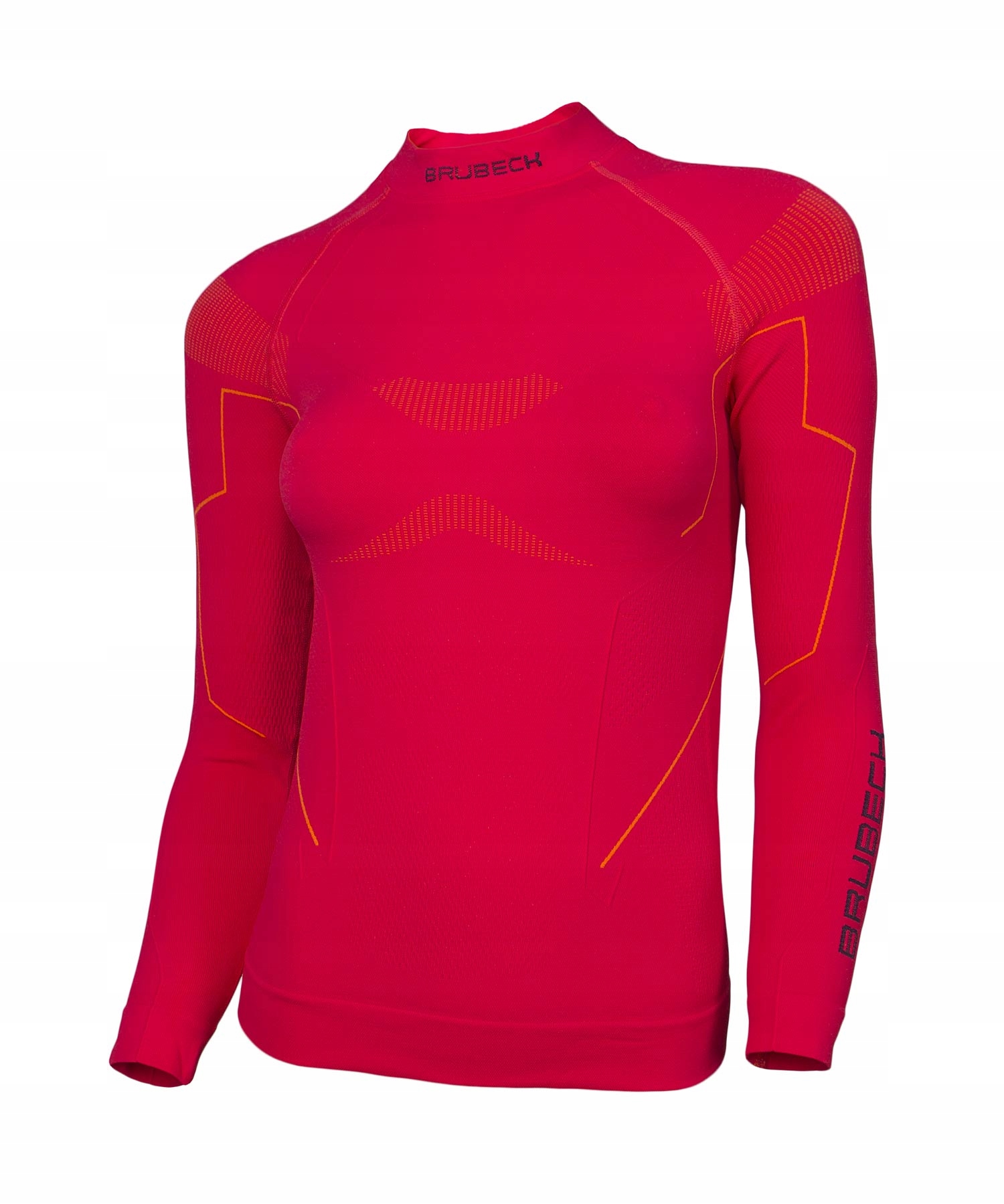 Bluza Damska długi rękaw Brubeck THERMO Malinowa r. L