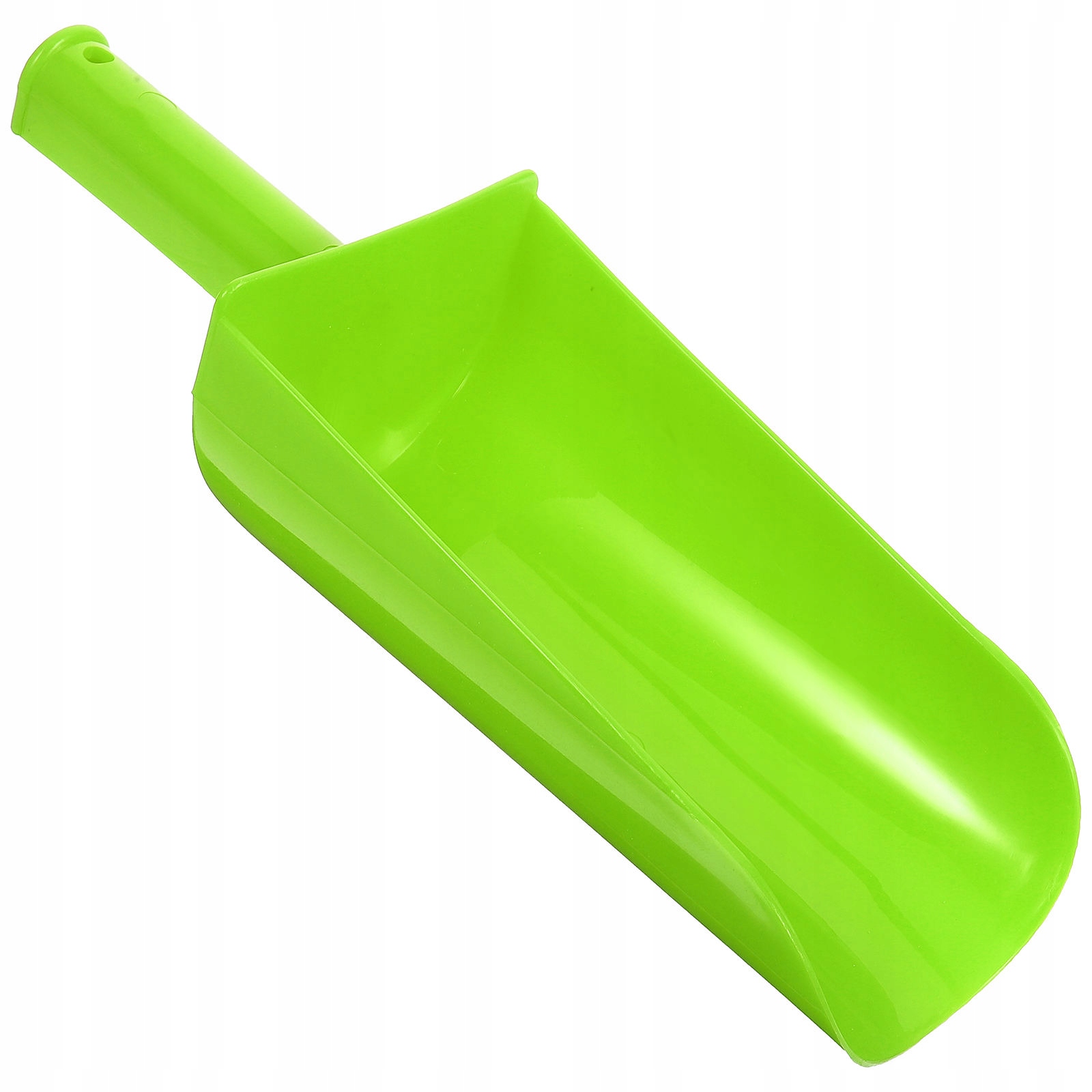 Plastikowa Łopatka Do Piasku Dla Dzieci, Zielona, Wesoły Wzór
