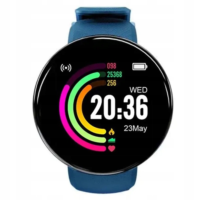 Zegarek męski Smartwatch krokomierz pulsometr wiele funkcji