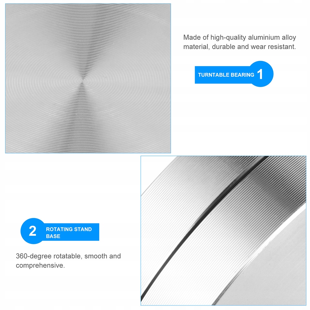 PODSTAWA Z ŁOŻYSKIEM DO OBRACANIA ZASTAWY ALUMINIOWA Materiał inny